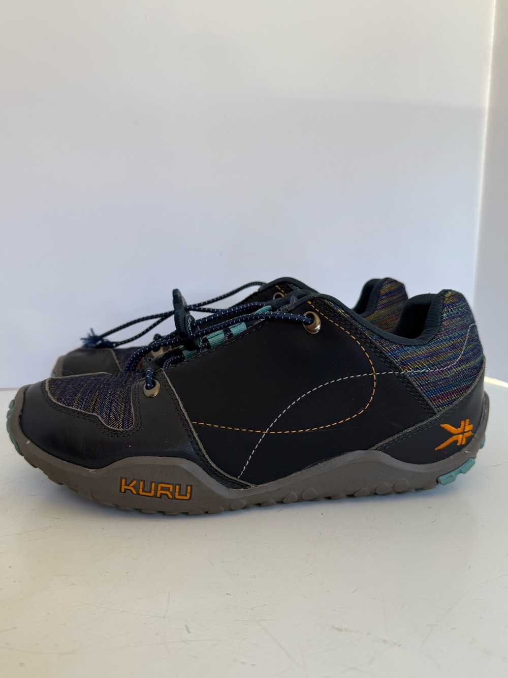 Kuru Kruzr II Trek Sneakers Shoes Lace Up Women's Sz 8 Blue Multicolor